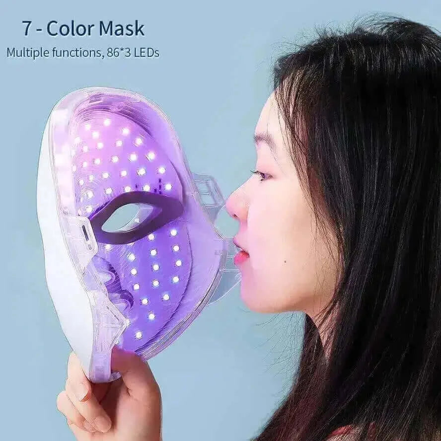 Glow 7 Colors LED Light Facial Mask
